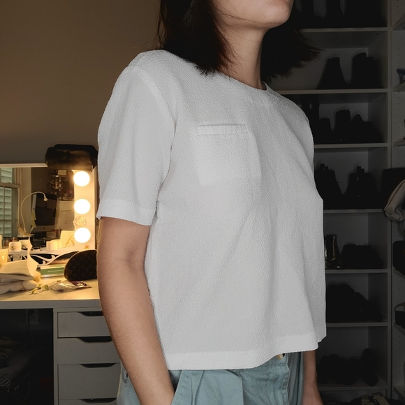 Vintage white blouse - Picture 4 of 12